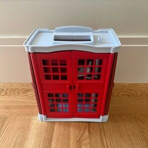 Green Toys Fire Station Playset - 8 Piece Pretend Play